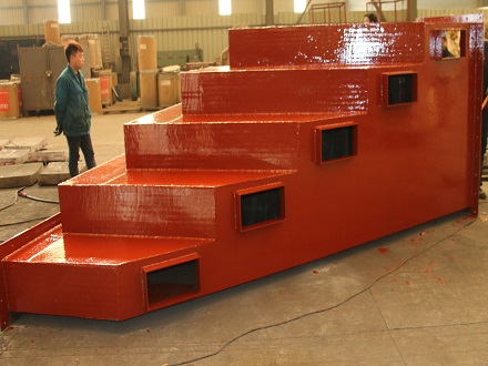 堆焊耐磨板制造提升机溜槽